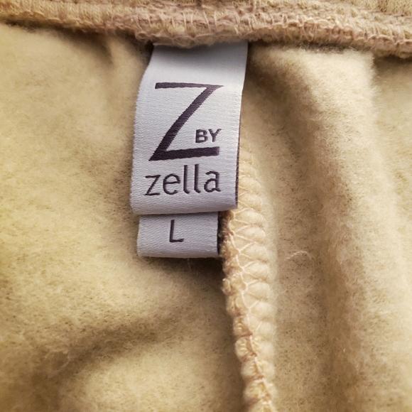 Zella L Cropped sweatpant Joggers mustard L NWT - Picture 5 of 6